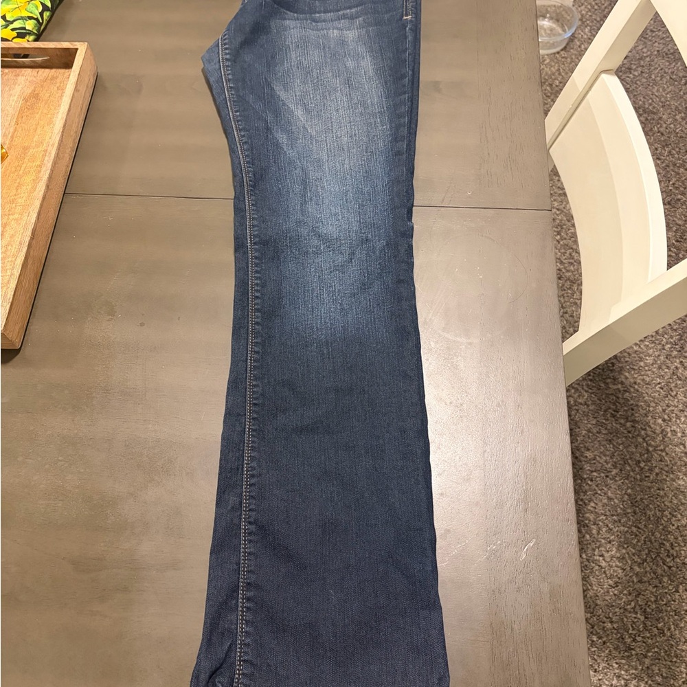 Express Dark Blue Women's Skinny Jeans